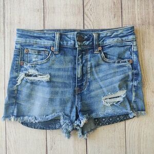 American Eagle Ne(xt) Level Stretch Hi-Rise Shortie shorts sz 2